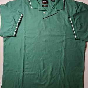 Haggar Classic Green Polo Shirt